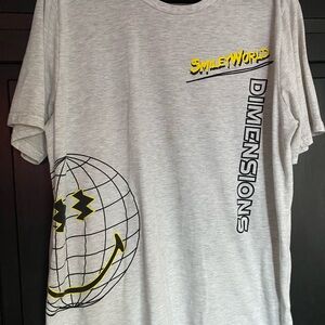 Gray SmileyWorld Dimensions T-Shirt